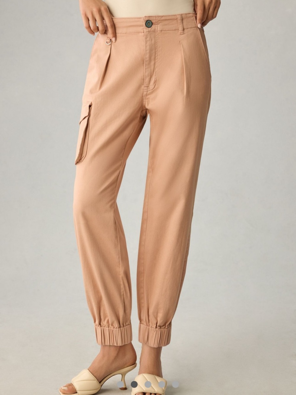 Pilcro Relaxed Cargo Jogger Chino, NWT